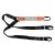 Elite Double Leg Elasticated Lanyard with Hardware KD & SN X2
