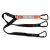 Elite Double Leg Elasticated Lanyard with Hardware KT X2