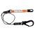 Elite Single Leg Shock Absorbing Webbing Lanyard with Hardware SN & ST