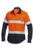 KingGee Womens Shieldtec FR Hi-Visibility Two Tone Open Front Long Sleeve Shirt With FR Tape Y04050