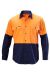Hard Yakka Koolgear Hi-Visibility Two Tone Cotton Twill Long Sleeve Shirt Y07558