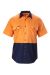 Hard Yakka Koolgear Hi-Visibility Two Tone Cotton Twill Ventilated Shirt Short Sleeve Y07559