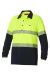 Hard Yakka Koolgear Hi-Visibility Two Tone Long Sleeve Ventilated Polo With Segmented Tape Y11379