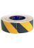 Self Adhesive Non Slip Hazard Tape Yellow Black. 18m x 50mm