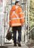 Mens Hi Vis X Back Taped 4 in 1 Waterproof Jacket