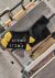 Unisex Bamboo Work Socks (3 pack) size 6-12 in Black/Yellow