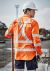 Mens Hi Vis X Back Taped Shirt