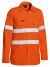 TenCate Tecasafe Plus 480 Taped Hi Vis Lightweight FR Vented Shirt