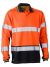 Taped Hi Vis Polyester Mesh Polo long sleeve