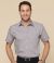 Windsor Mens Puppy Tooth Short Sleeve Shirt