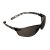 WORLDS LIGHTEST SAFETY GLASSES SMOKE LENS