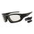 Genisys Plus Black Frame Titanium AF/AS Clear Lens