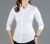 Ultimate Womens White 3/4 Sleeve Shirt