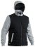 Flx Move Contrast Puffer Fleece Hooded Jacket