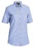Womens Short Sleeve Chambray Shirt