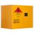 ORGANIC PEROXIDE STORAGE CABINET: 100L - 2 DOORS - 1 SHELF