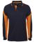 JB's L/S STREET PANEL POLO/ORANGE