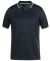 PDM JACQUARD CONTRAST POLO GUNMETAL