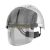 EVO VISTA SHIELD VENTED WHITE/SMOKE HELMET - WHEEL RATCHET  - CLEAR VISOR