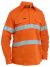 Taped Hi Vis Cool Lightweight Closed Front Shirt