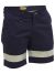 Taped Stretch Cotton Drill Short Short