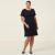 Ponte Short Sleeve Dress 