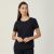 NNT Satin Back Crepe Short Sleeve Top CATU2N