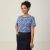 Antibacterial Petal Print Short Sleeve Top