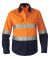 KingGee Womens Reflective Spliced Drill Shirt Long Sleeve K44532
