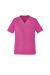 Pink Unisex V-Neck Scrub Top