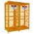 Forklift & Gas Cylinder Storage Cage. 3 Storage Levels Up To 8 Forklift & 9 G-Sized Cylinders