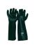45cm Green Double Dipped PVC Gloves Large