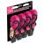 Pink Ratchet Tiedown 25mm x 5m with S Hook - 4 Pack