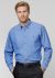 Mens Wrinkle Free Chambray Long Sleeve Shirt