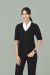 Womens Zip Front Short Sleeve Knit