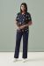 Space Party Womens Scrub Top