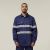 Hi-Vis Cotton Drill Long Sleeve Taped Shirt