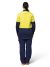 Womens Long Sleeve  Hi Vis 2 Tone Vented Shirt 