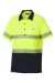 Hard Yakka Koolgear Hi-Visibility Two Tone Short Sleeve Ventilated Polo With Segmented Tape Y11383