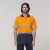 Mens Short Sleeve Hi Vis Taped Polo