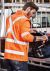 Unisex Hi Vis 2 in 1 X Back Soft Shell Jacket